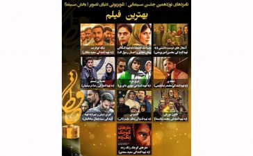 نامزدهای بهترین فیلم جشن حافظ