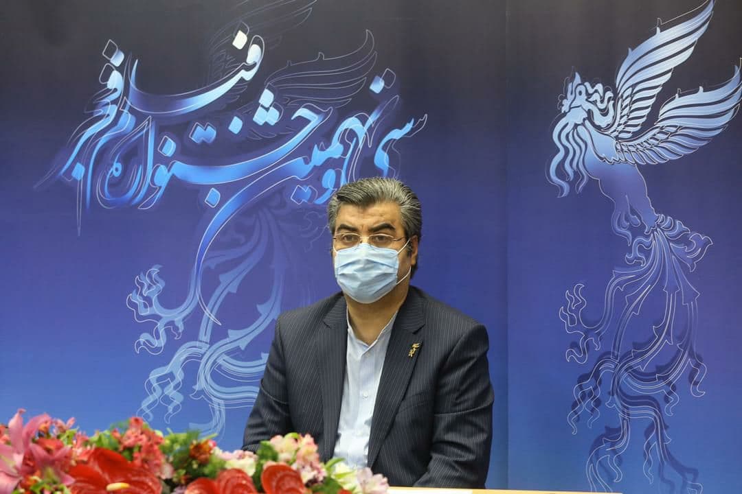 محمدمهدی طباطبایی نژاد نشست خبری سی و نهمین جشنواره فیلم فجر